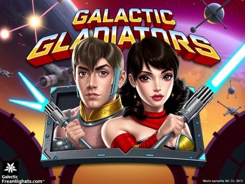 Galactic Gladiators Game Cover Art
